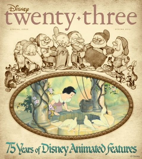 Cover Disney twenty three Spring Issue