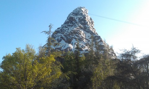 A check on the Matterhorn.  More scaffolding is removed.