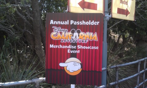 The reason I am here today to check out the Cars Land merchandise preview.