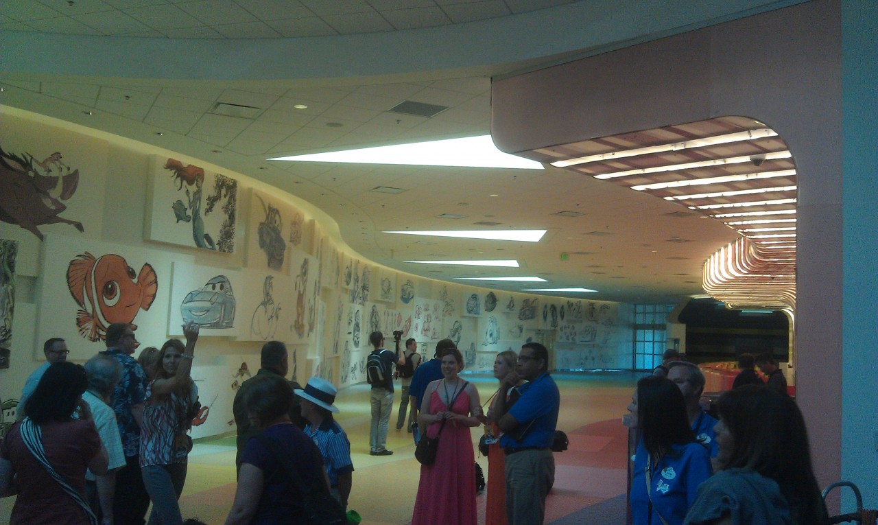 Animation Hall at the soon to open Art of Animation Resort