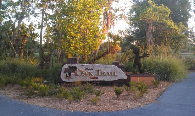 Arriving at Oak Trail