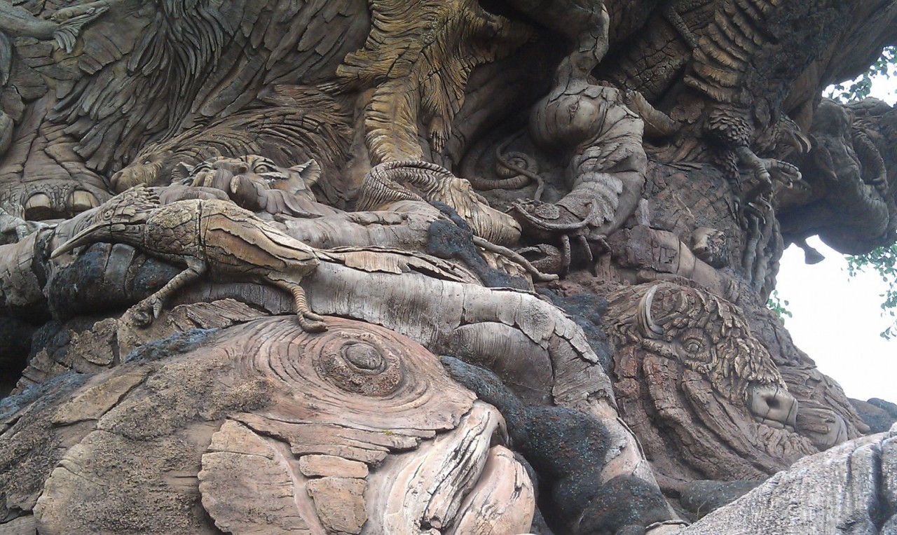 I always enjoy walking around the Tree of Life.