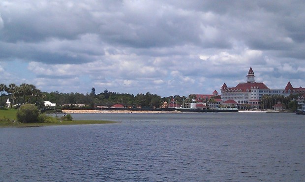 The Grand Floridian DVC work from the TTC ferry dock.