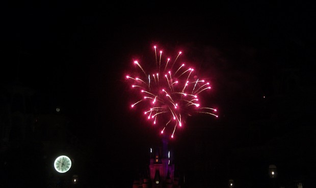 Wishes going on as I am leaving the Magic Kingdom.