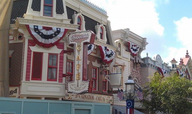 Carnation Cafe signage has been installed since last week.