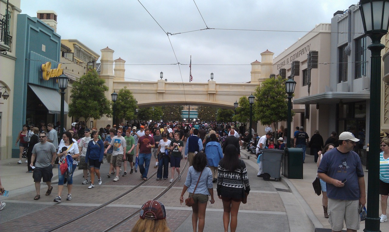 A look down BuenaVistaStreet