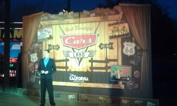 Bob Iger kicks off the #CarsLand opening