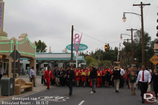 Cars Land March...