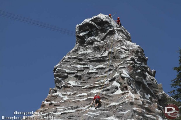 Climbers on the Matterhorn