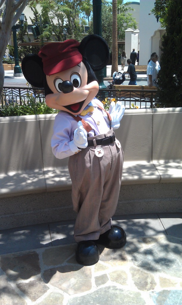 Mickey on #BuenaVistaStreet