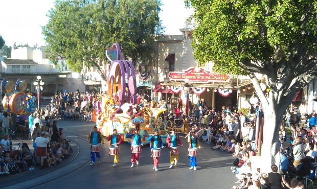 Soundsational making its way through Town Square.