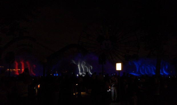 4th of July preshow for World of Color