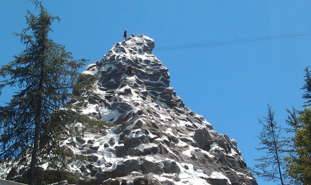 Always nice to see the climbers in action on the Matterhorn, but miss the music they had on 6/15.
