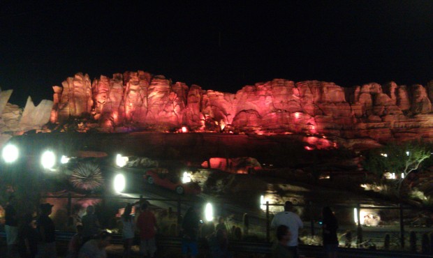 The Radiator Springs Racers are currently down