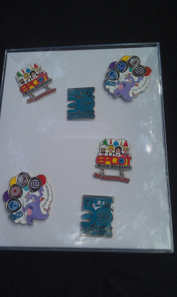 A quick look at the D23 merchandise for tomorrows #EPCOT30 event.