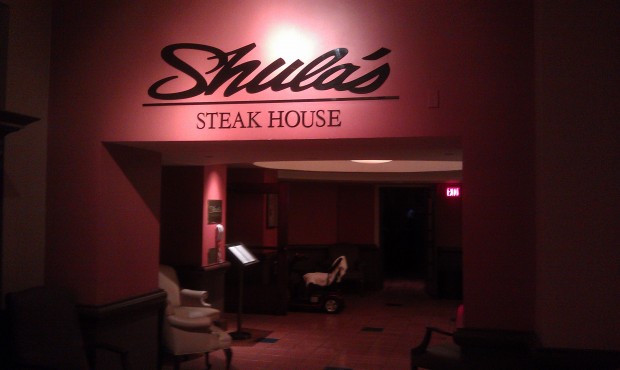 Dinner at  Shulas tonight
