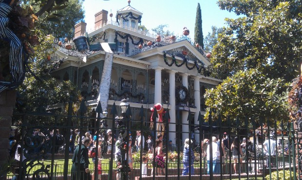 Haunted Mansion Holiday opened today.  No FastPass this afternoon, 25 min wait