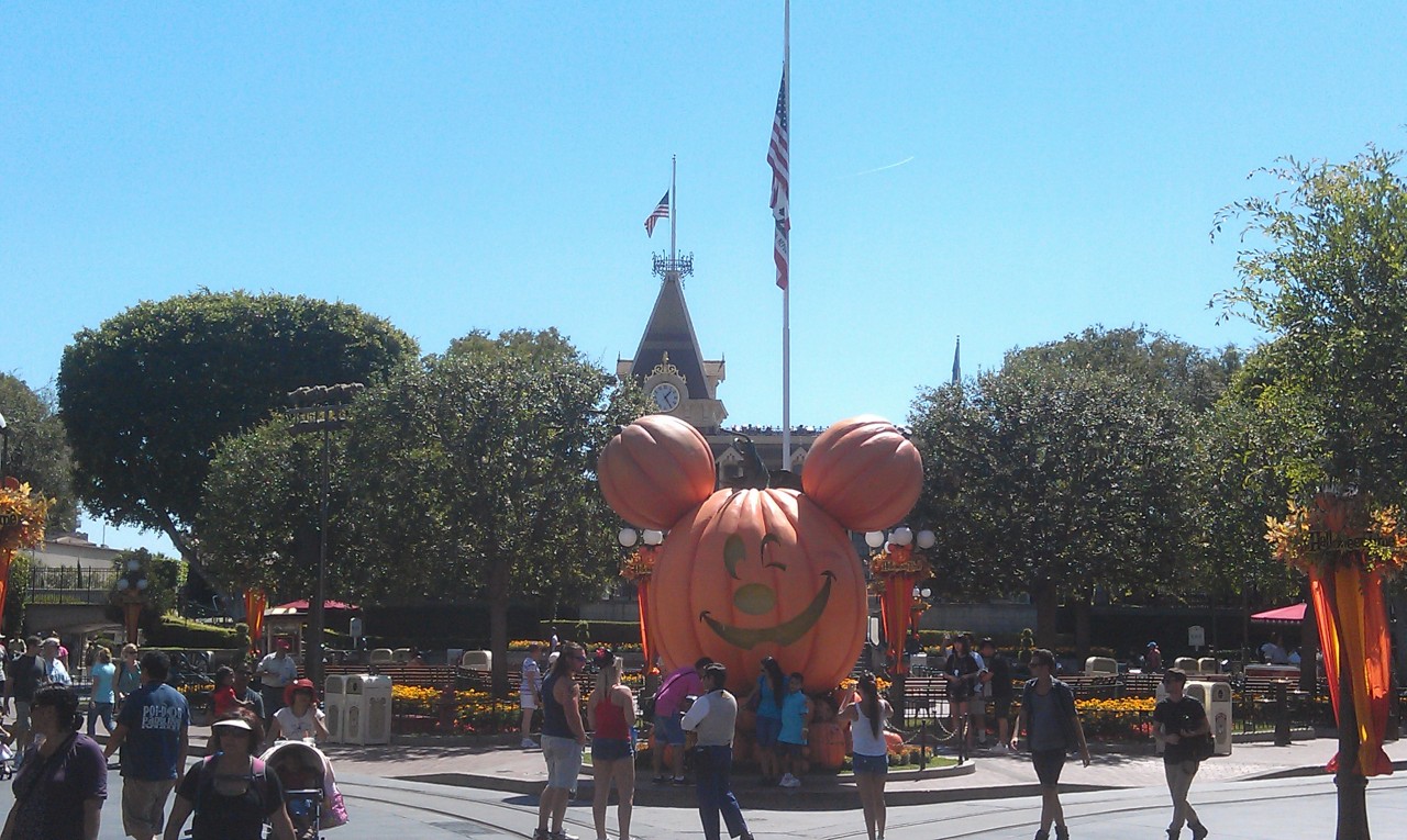 Main Street is decked out for the season.