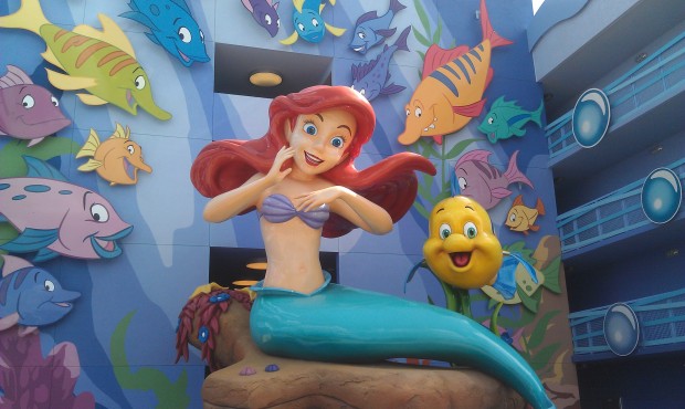 The Little Mermaid section of Art of Animation