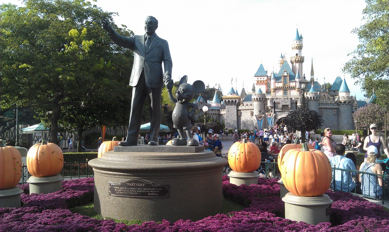 The Partners statue base has been refinished recently.