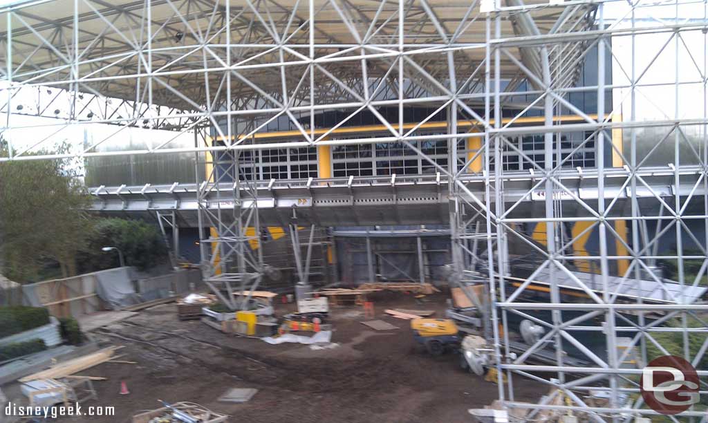A check in on the Test Track work from the Monorail