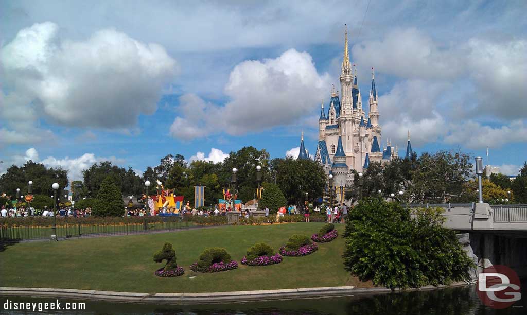 One last Cinderella Castle picture before leaving the MK