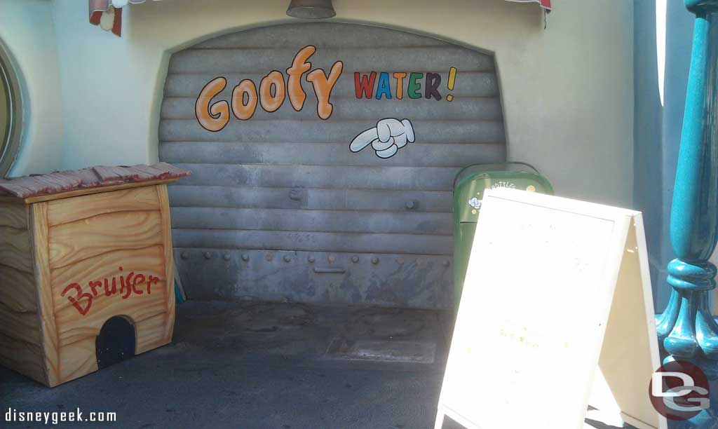 The missing goofy water fountains seems my original post had a problem
