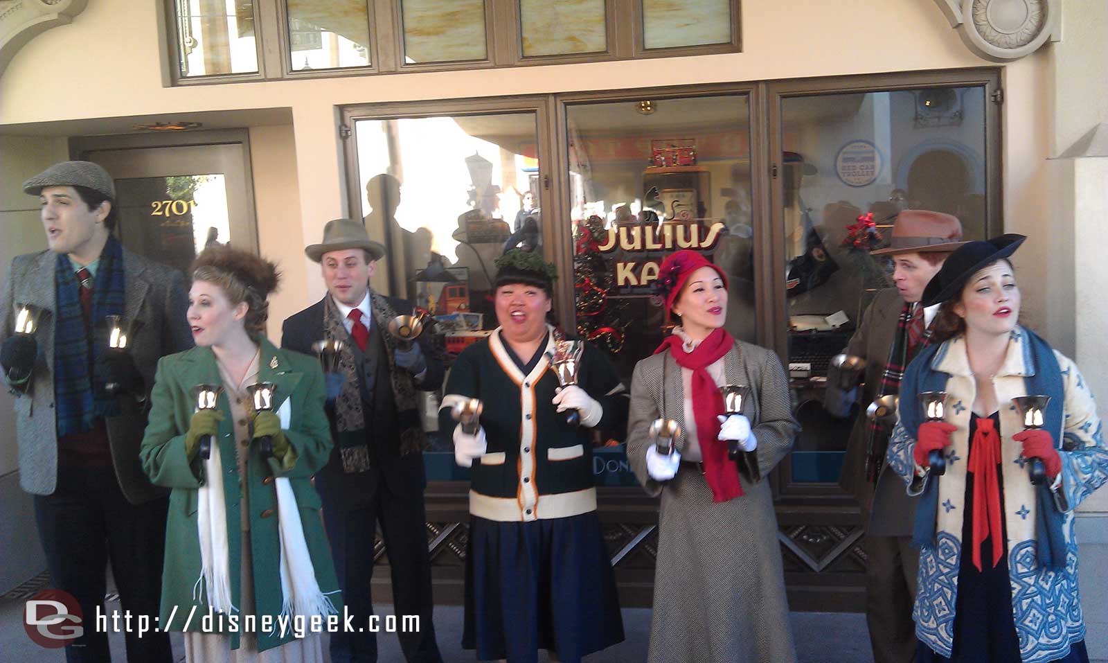 Buena Vista Street Community Bell Ringers