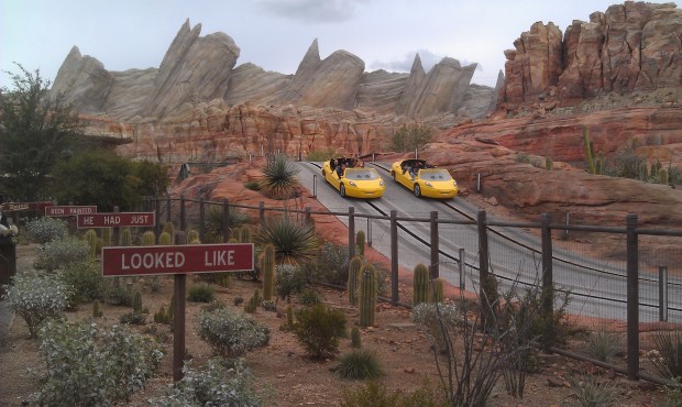 A little cool and overcast this afternoon in Radiator Springs