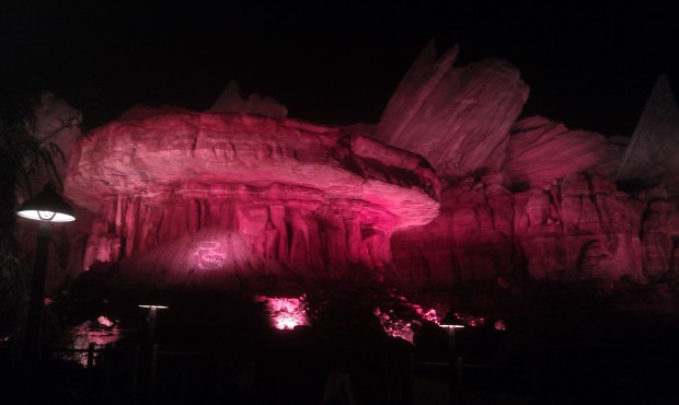 Another pass through Radiator Springs.  The Racers have a 90 min standby wait.