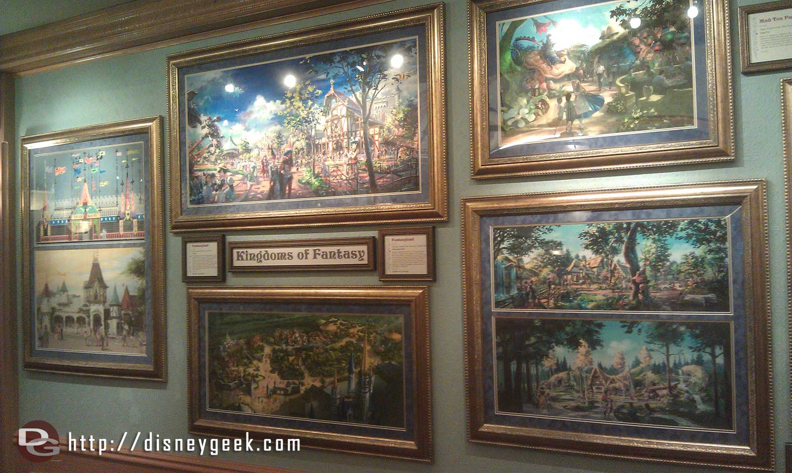 Realms of Fantasy opened at the Disney Gallery on Main Street last week.