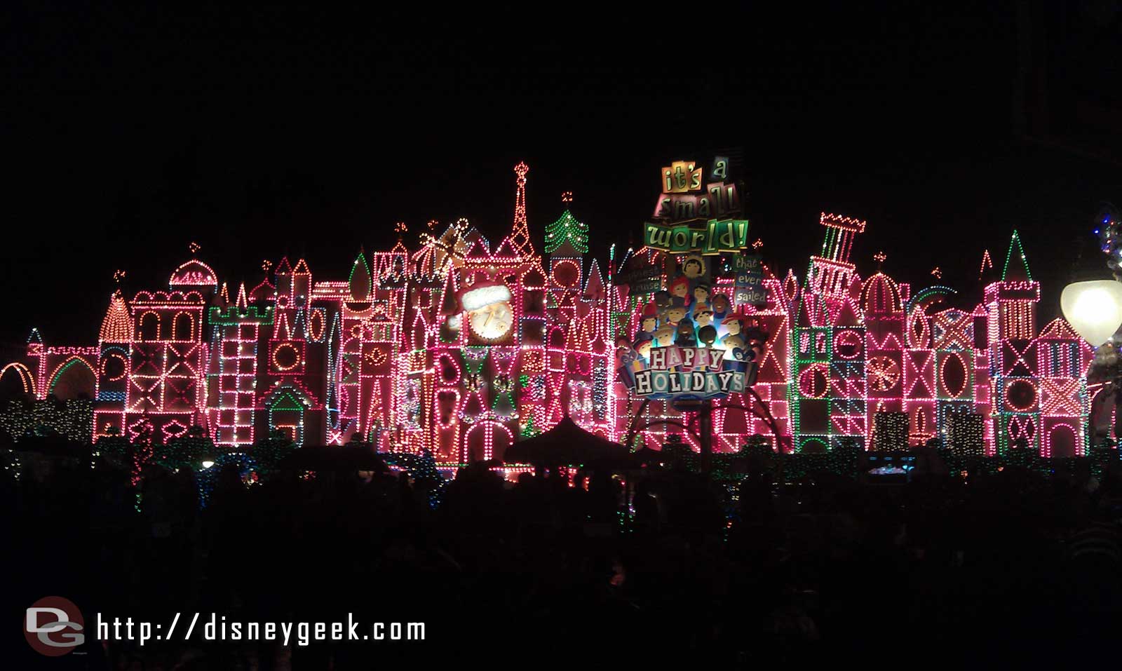 Small World Holiday this evening