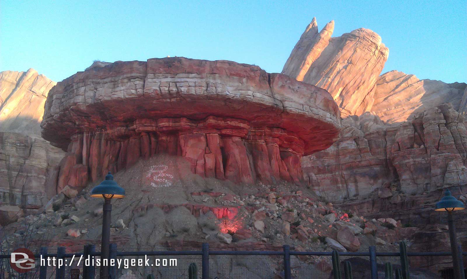 A random Ornament Valley picture from CarsLand