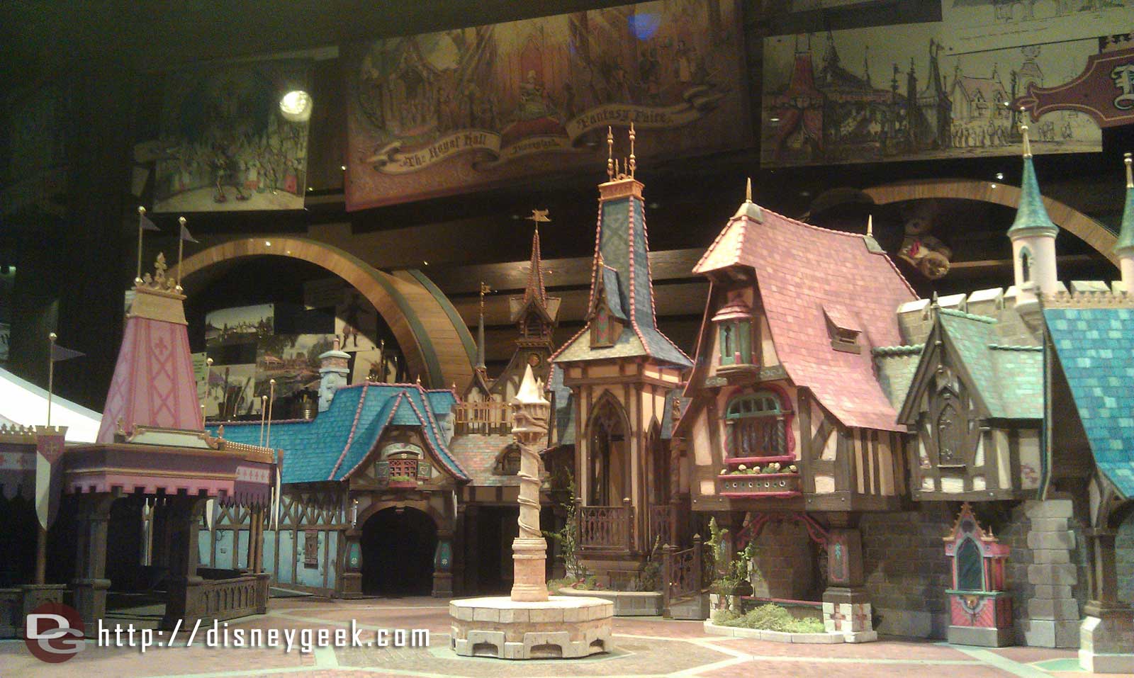 Another view of the Fanrasy Faire model in the Blue Sky Cellar