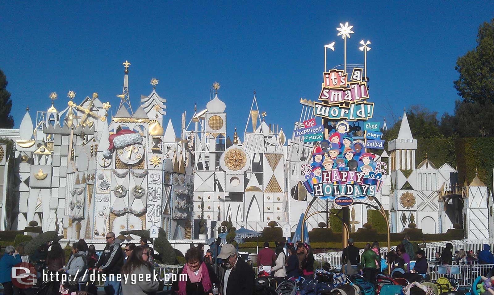 If you are still in a holiday mood you can experience Small World Holiday for a couple more weeks.