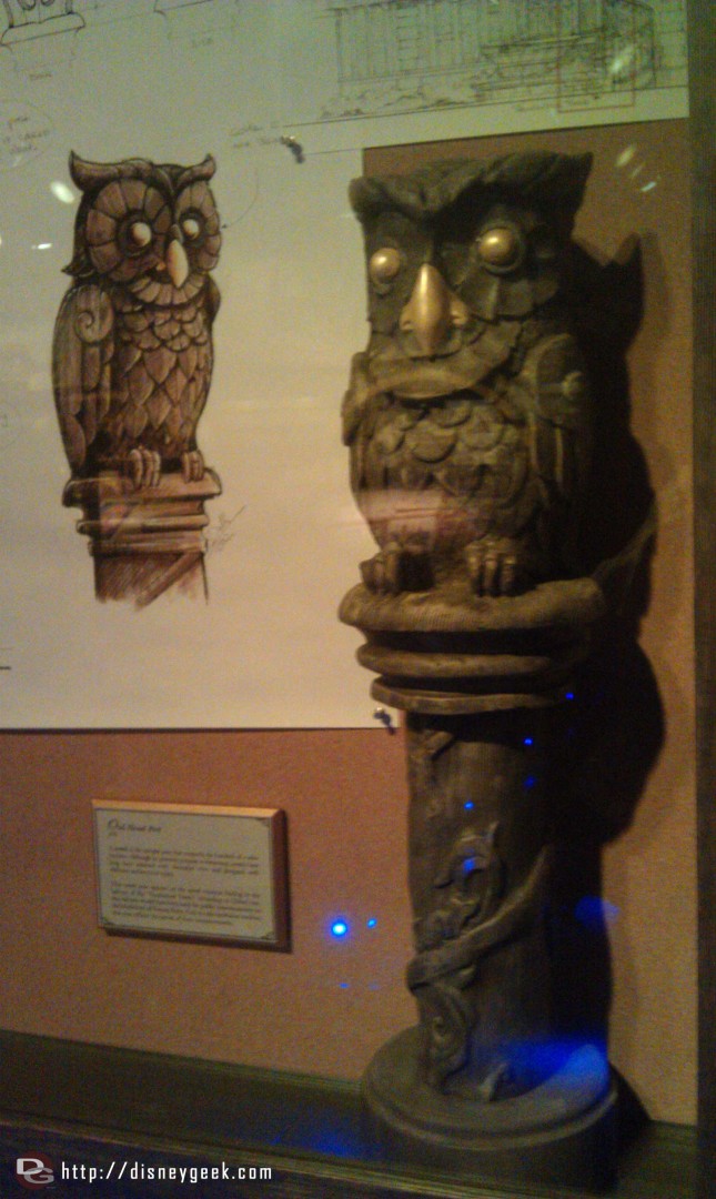 Owl Newel Post