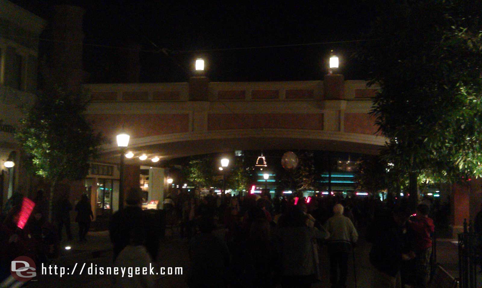 Time to head for home one last look at the Hyperion Bridge on BuenaVistaStreet