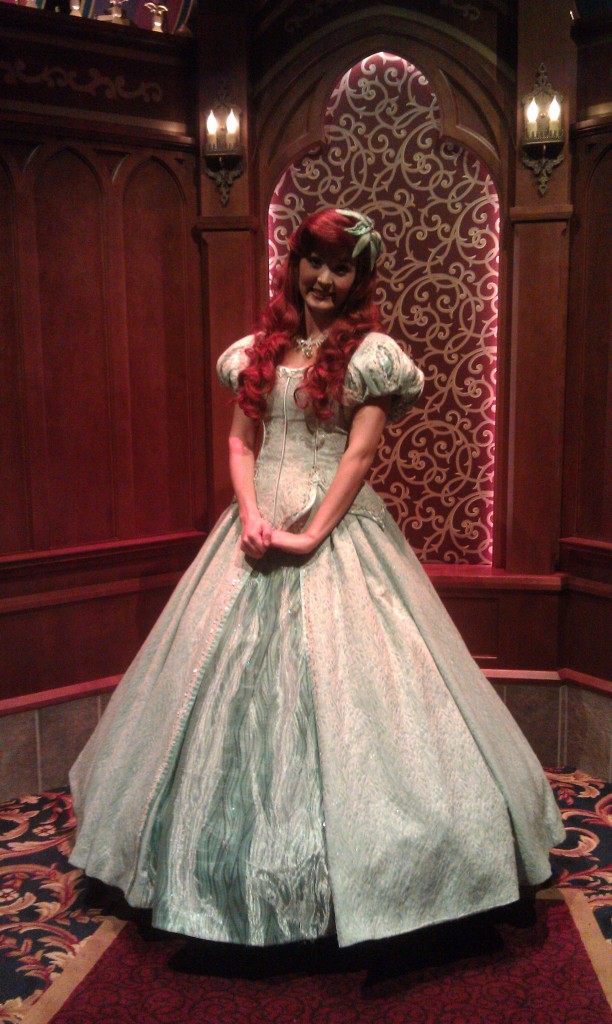 Ariel in the Royal Hall of the Fantasy Faire