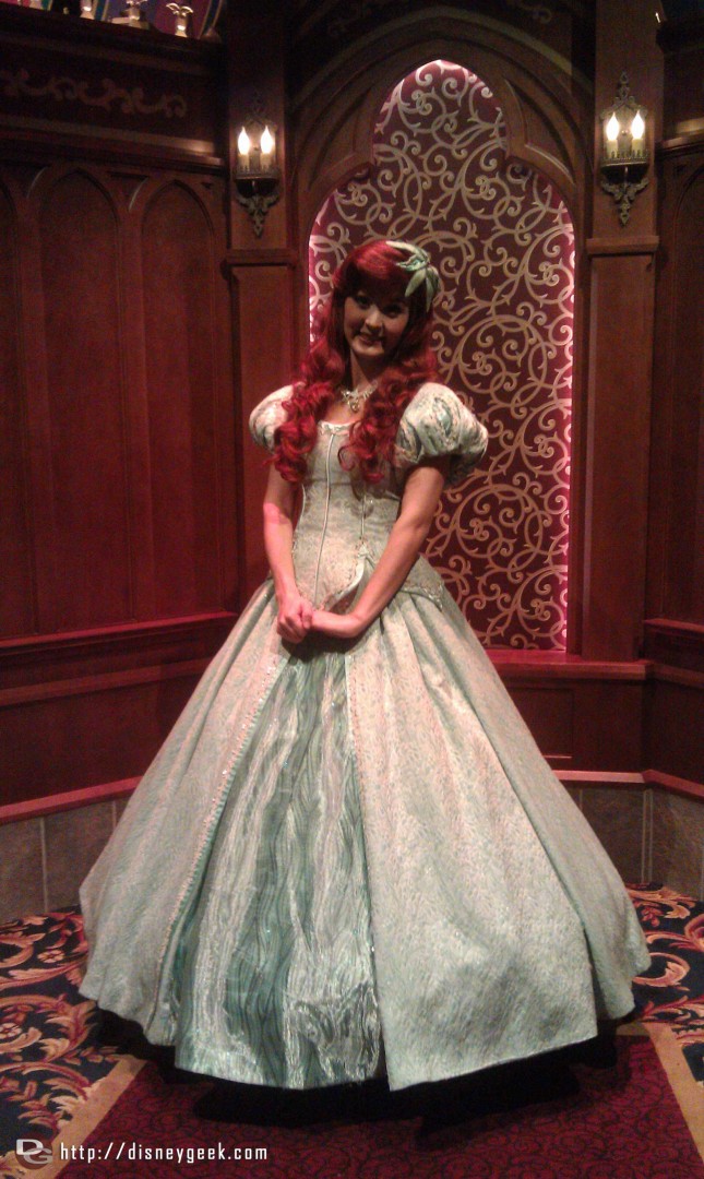 Ariel in the Royal Hall of the Fantasy Faire