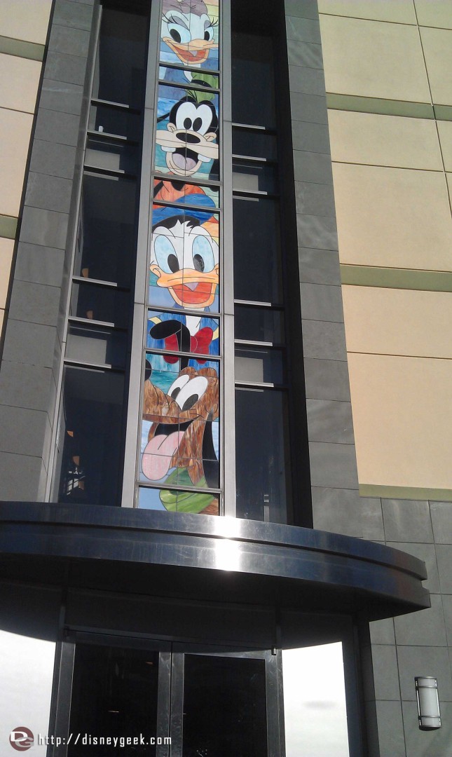 Just arrived at the Disney Studios for the D23 Fanniversary event.