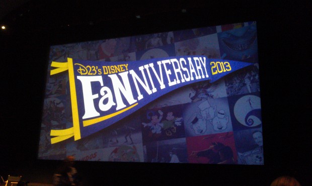 Ready for the D23 #Fanniversary to start (no photography allowed during presentations)