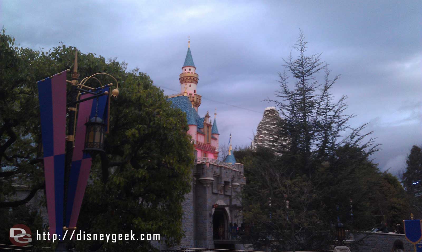 Sleeping Beauty Castle Matterhorn from Fantasty Faire