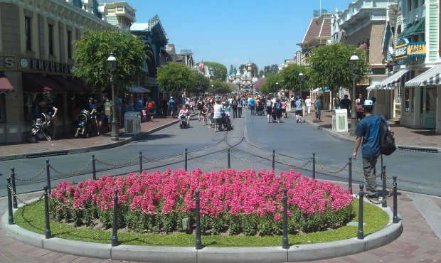 A look at Main Street this afternoon
