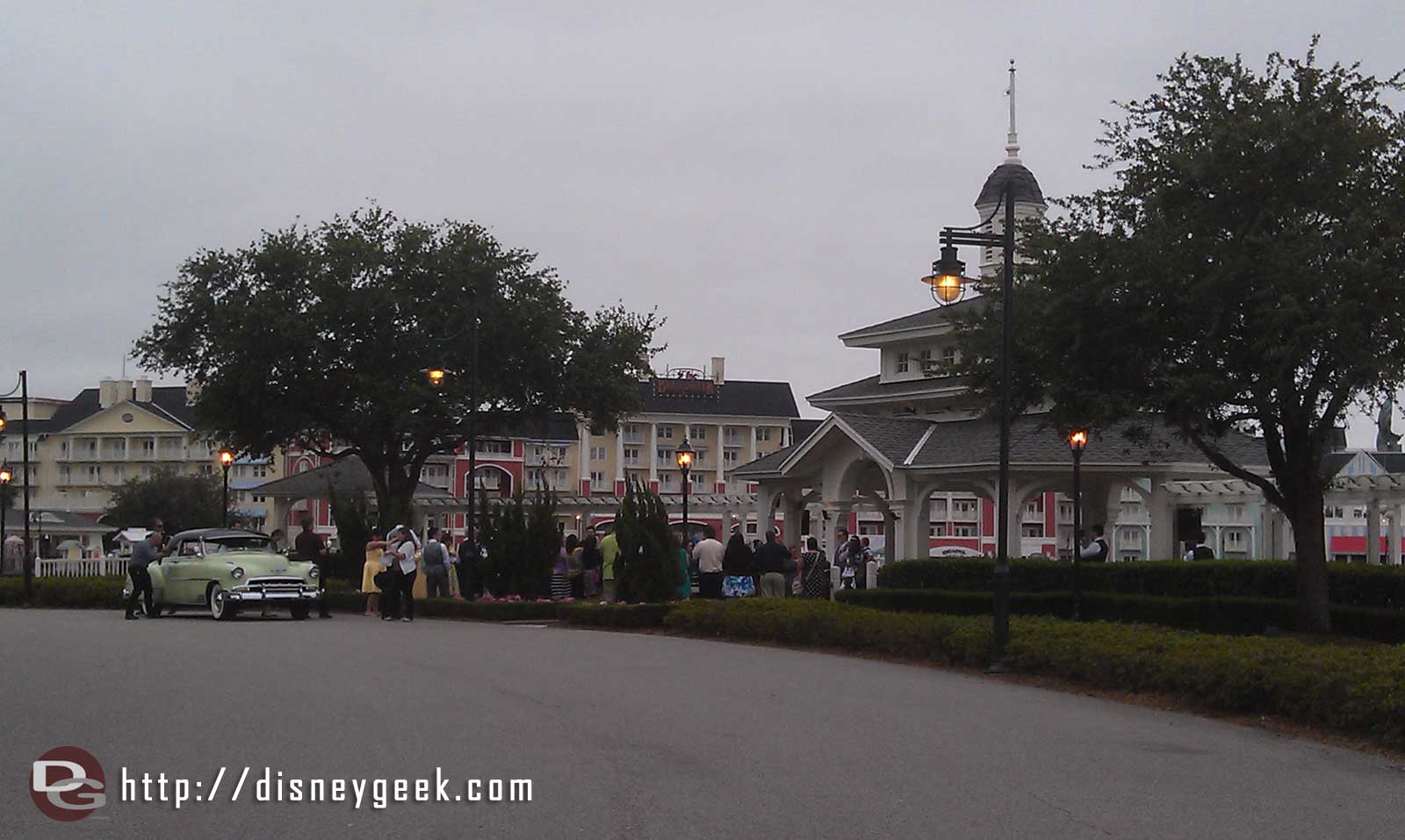 A wedding on the way to the Boardwalk