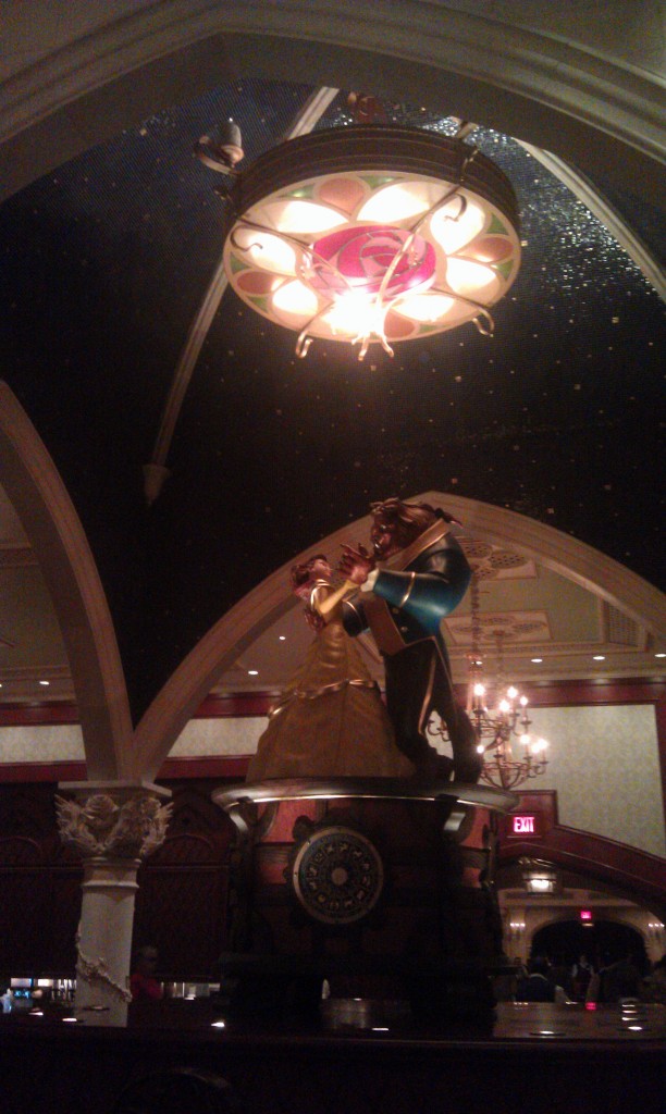 Ate lunch at Be Our Guest