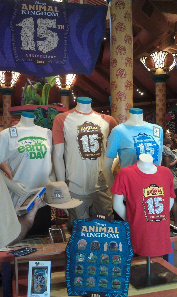 #DAK15 merchandise display inside Creature Comforts