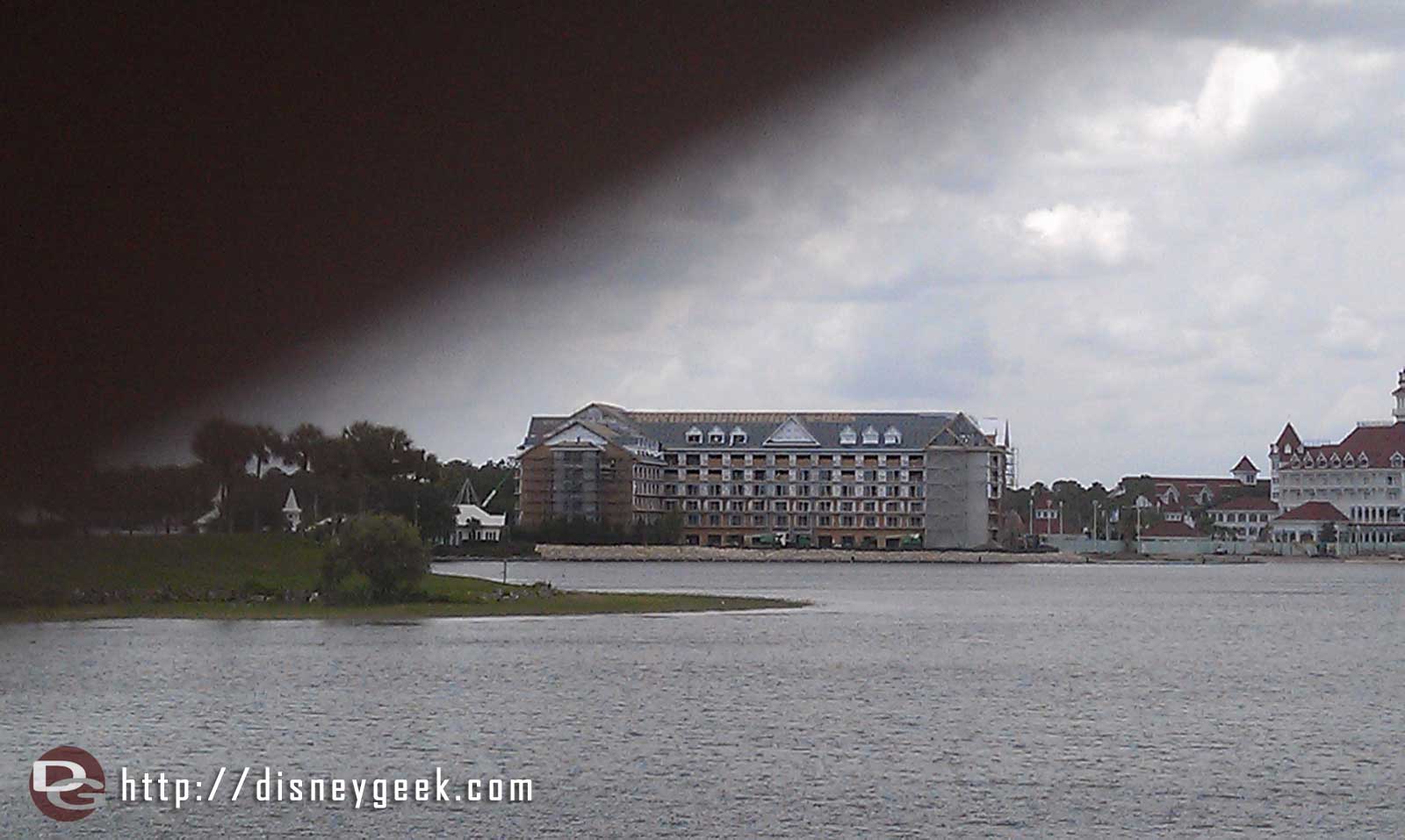 Grand Floridian DVC work from Seven Seas Lagoon