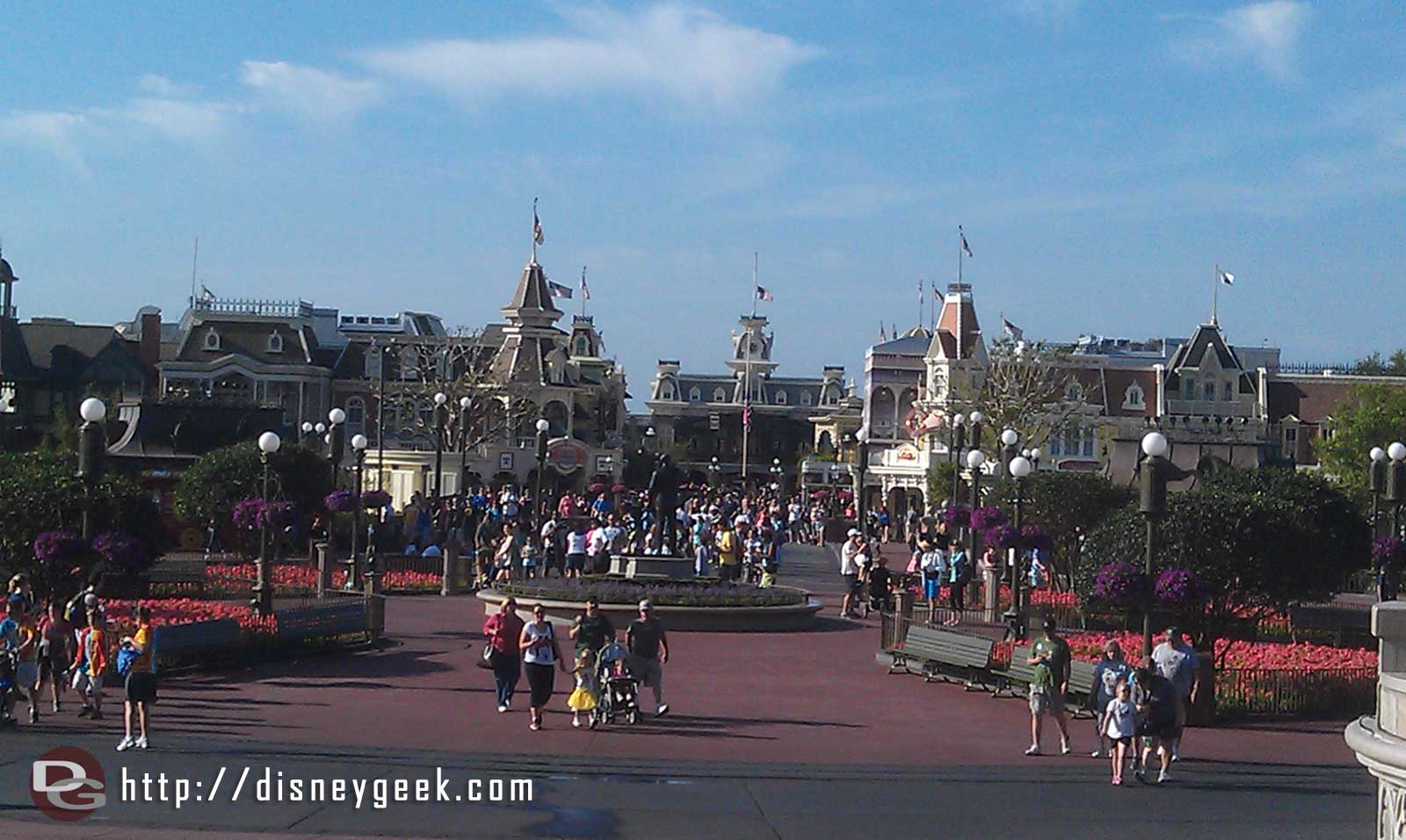 Main Street from the castle