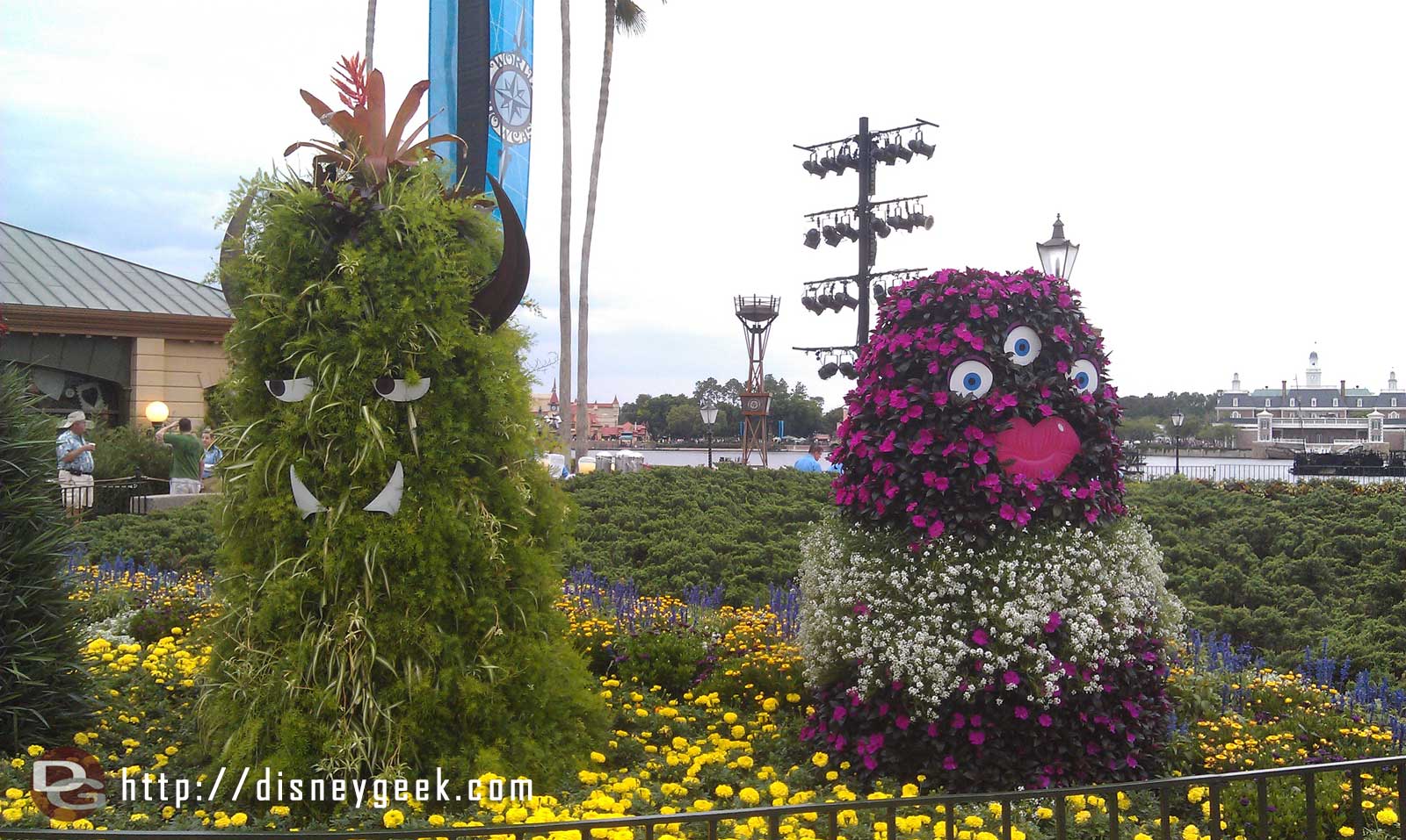 Monster topiaries