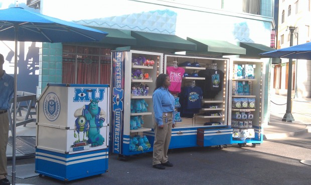 Monsters University merchandise on Sunset Blvd in #HollywoodLand